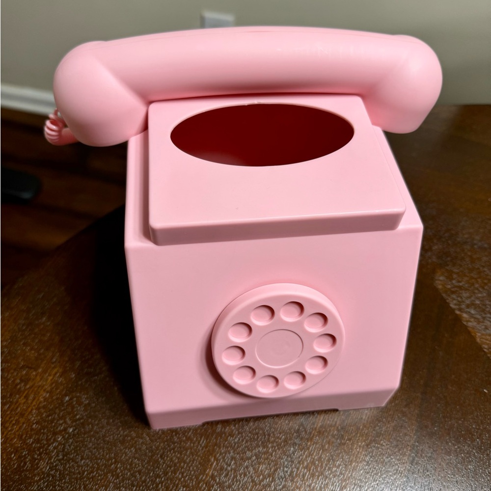 Target Bullseye Retro Phone Tissue Box Cover